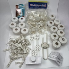 Lot Of Safety1st Child Baby Proof Variety Locks Outlets Used Nails Not Included