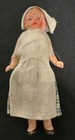 4” Hertwig German Miniature Doll Painted Bisque Ethnic Antique Woman Tyrolean — photo 1