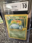 POKEMON CELEBRATIONS CGC 10 GEM MINT VENUSAUR HOLO 15/102