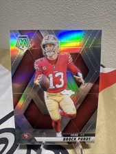 2025 Panini Mosaic Brock Purdy #221 True Silver Prizm - San Francisco 49ers