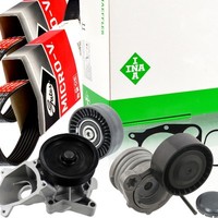 Gates 6PK1840 4PK810SF Keilrippenriemen-Satz + Spanner Wapu FüR Bmw E81 E87 E90