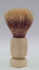 Vintage Made Rite USA Shaving Brush 1250 Sterilized Pure Badger 4.25" Long