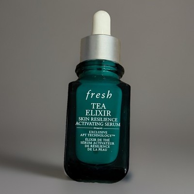 fresh Tea Elixir Skin Resilience Activating Serum Hydrating Face/Neck 1 fl oz