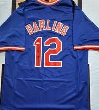 RON DARLING signed Custom Jersey autograph certified size XL Auto 