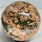 Natural Polished Pink cherry blossom agate BALL Madagascar 4160G (9.17LB ) — photo 1