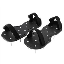 1 Pair Garden Yard Grass Cultivator Scarification Lawn Aerator Nail Shoes