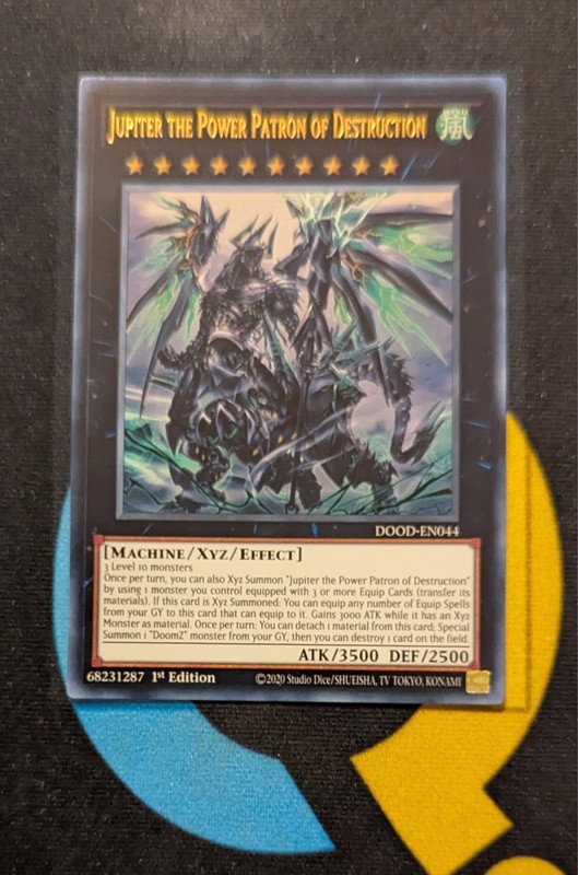 DOOD-EN044 Jupiter the Power Patron of Destruction Ultra Rare 1st Ed YuGiOh