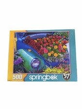 Springbok Garden Bug 500 Piece Jigsaw Puzzle 33-01611 USA Made Complete New