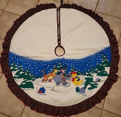 Vintage Noma Disney Winnie The Pooh Christmas Tree Skirt 44
