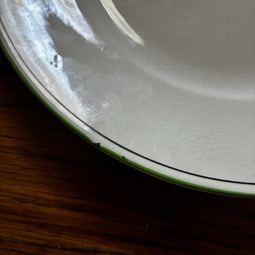 Vtg Rare Homer Laughlin Unidentified Floral Pattern Plate 1930 Wells sample? HTF - Picture 4 of 10