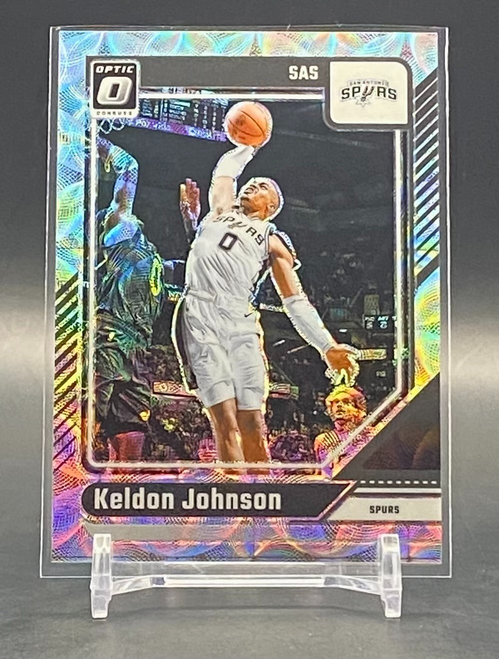 2024-25 Panini Donruss Optic Keldon Johnson Premium Box Set #/249 Spurs #161
