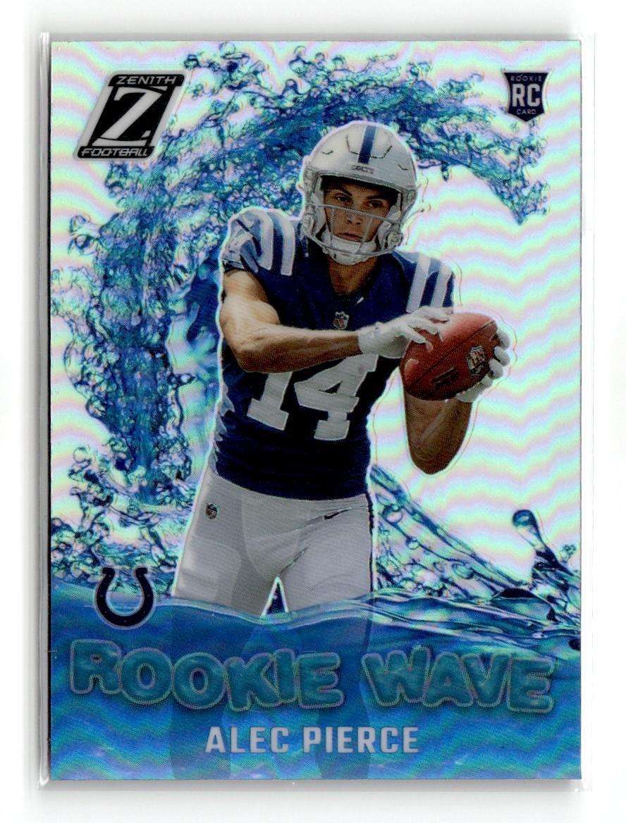 2022 Panini Zenith - Rookie Wave Alec Pierce #RW-AP Silver Prizm (RC)