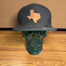 Branded Bills Black Texas American Flag SnapBack