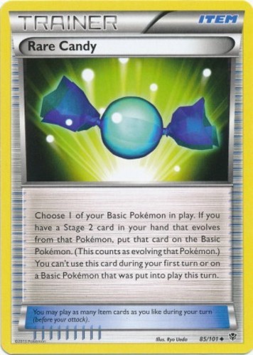 1x Rare Candy - 85/101 - Uncommon Lightly Played Pokemon BW - Plasma Blast
