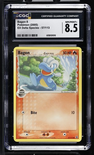 Bagon δ graded CGC 8.5 for sale on eBay
