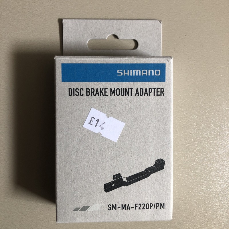 Shimano Disc Brake Adapter SM-MA-F220P/PM 220mm Rotor