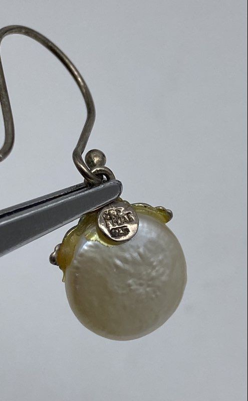 Sterling Silver Assorted Earring Bundle 3pcs 10.6g - image 6