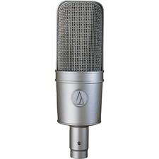 Audio-Technica AT4047/SV Large-Diaphragm Microphone Silver  Open Box 
