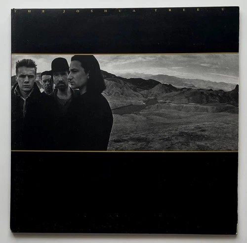 Vtg 1987 U2 Album THE JOSHUA TREE Record 1ST PRESSING Lp OG VINYL is NEAR MINT!!