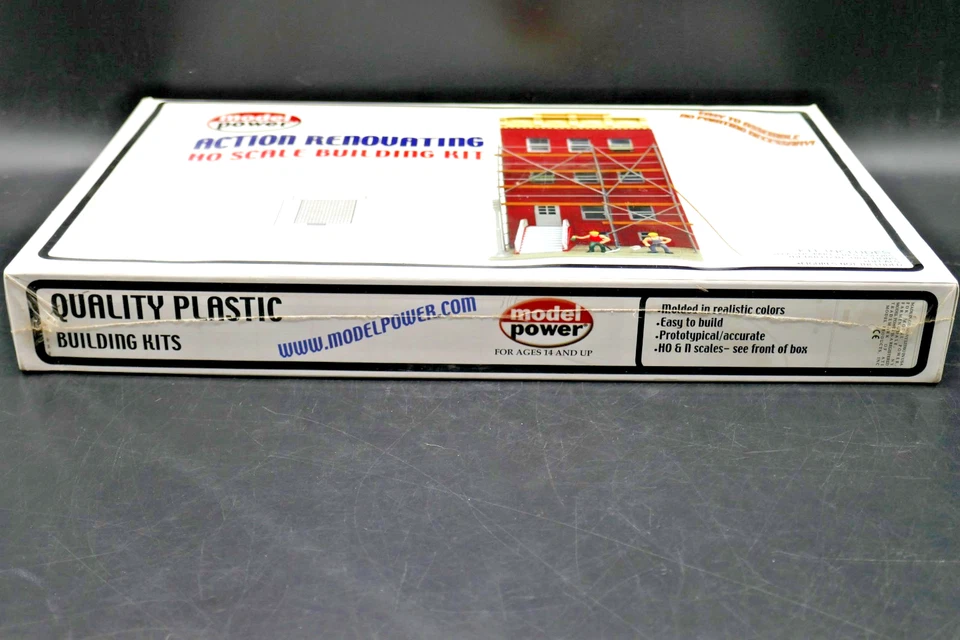 HO Model Power #203 Action Renovating Building Kit - New & Sealed - Image 2 of 4