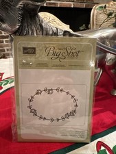 Stampin Up Pretty Paisleys Textured Impressions Embossing Folder NIP RETIRED