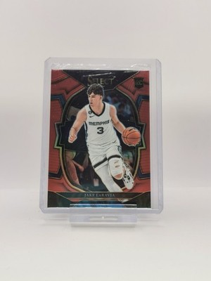 2023-24 Panini Select - Jake LaRavia - Grizzlies Red Wave 055/199 #94