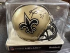 Ricky Williams New Orleans Saints Signed Autographed Mini Helmet Fiterman COA