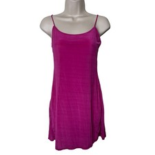 Christian Dior hot pink ultralight slip camisole sz S