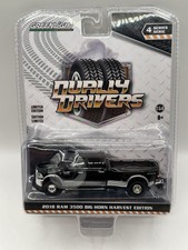 Greenlight Dually Drivers 2018 Ram 3500 Big Horn Harvest Edition Black