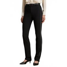 Polo Ralph Lauren Black Wool Tuxedo Pants NWT