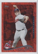 2014 Topps Red Hot Foil Vinnie Pestano #458 1zl
