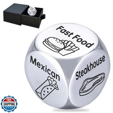 safoezy Father's Dad Gifts from Wife Daughter Son, Food Dice Couples Gift for