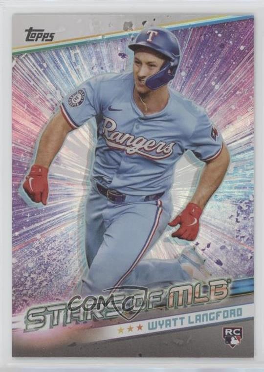 2024 Topps Update Stars of MLB Wyatt Langford #SMLB-85 Rookie RC 12g7