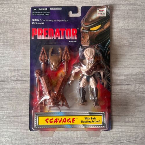 Vintage 1996 Predator Scavage Predator With Bola Blasting Action Figure Kenner