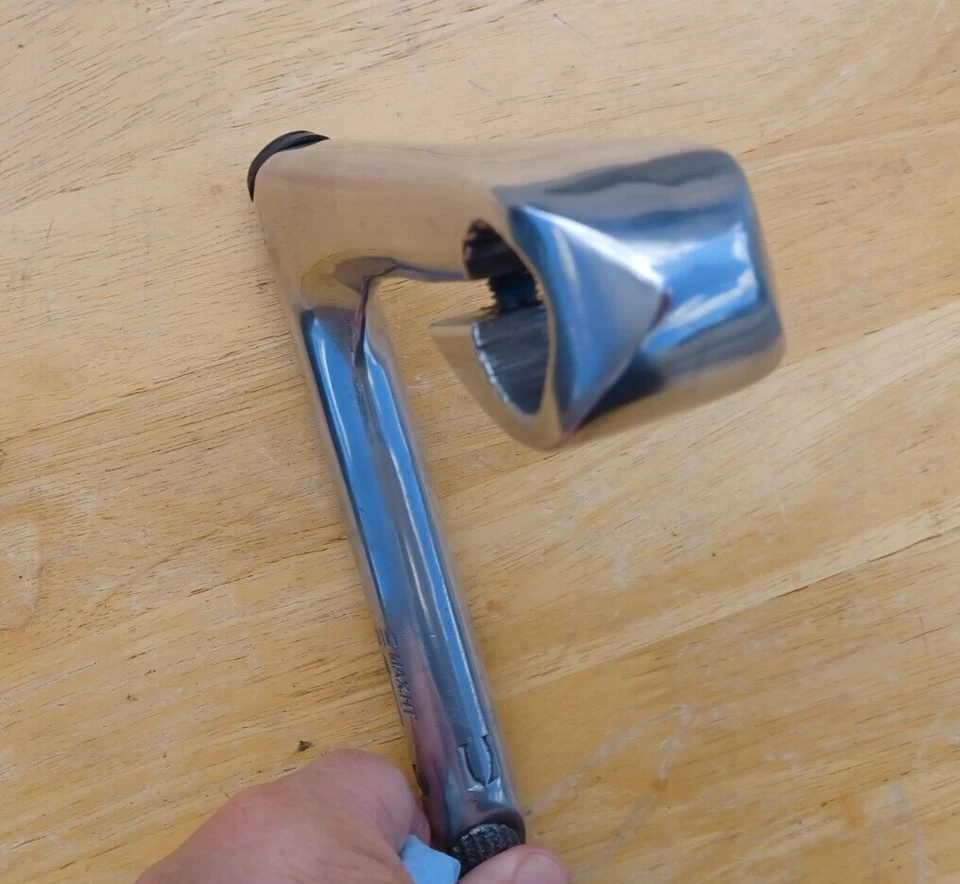 PROMAX Aero Alloy 1" Quill Stem 100 mm 25.4 mm Road/Touring/Fixie Vintage - Image 3 of 4