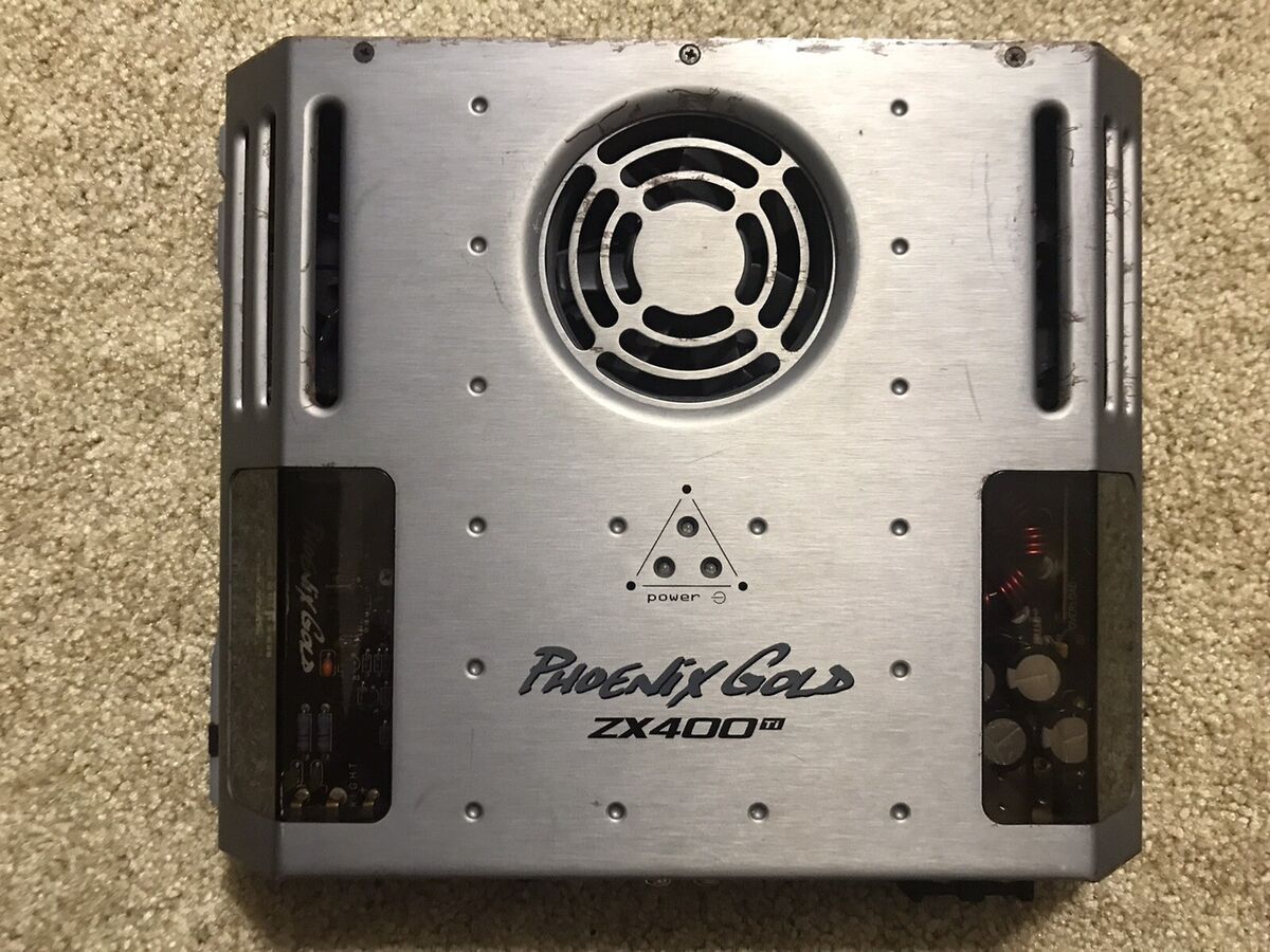 Phoenix Gold ZX400 Titanium Series Zero Point Amplifier | eBay Phoenix Gold ZX400 Titanium Series Zero Point Amplifier | eBay