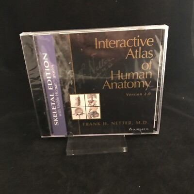 NEW - Interactive Atlas Of Human Anatomy Version 2.0 Skeletal Edition (Software)
