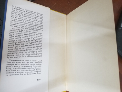Sheed and Ward - St. Brigid of Ireland by Alice Curtayne (HC, 1954) - Picture 5 of 15