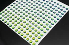 4/5/6/7/8/9/10mm reflective green color3d fish eyes with holographic for fishing