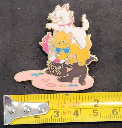 Pin Disney Aristócatos Marie Toulouse Berlioz Pintura Gatos Gatitos Gatito 79171 - Imagen 6 de 9