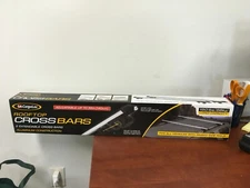 Cargoloc Universal Rooftop Cross Bars Adjustable Up To 55 Inches 2 Piece