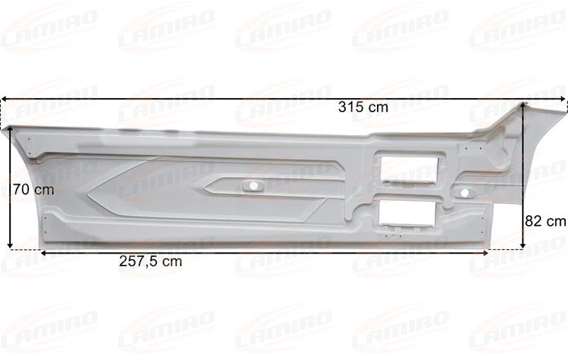 fits DAF XG+ CAB SIDE FAIRING LEFT 2292740 / 2292743 | eBay