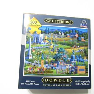 Dowdle Jigsaw Puzzle GETTYSBURG National Park Series 500 ...