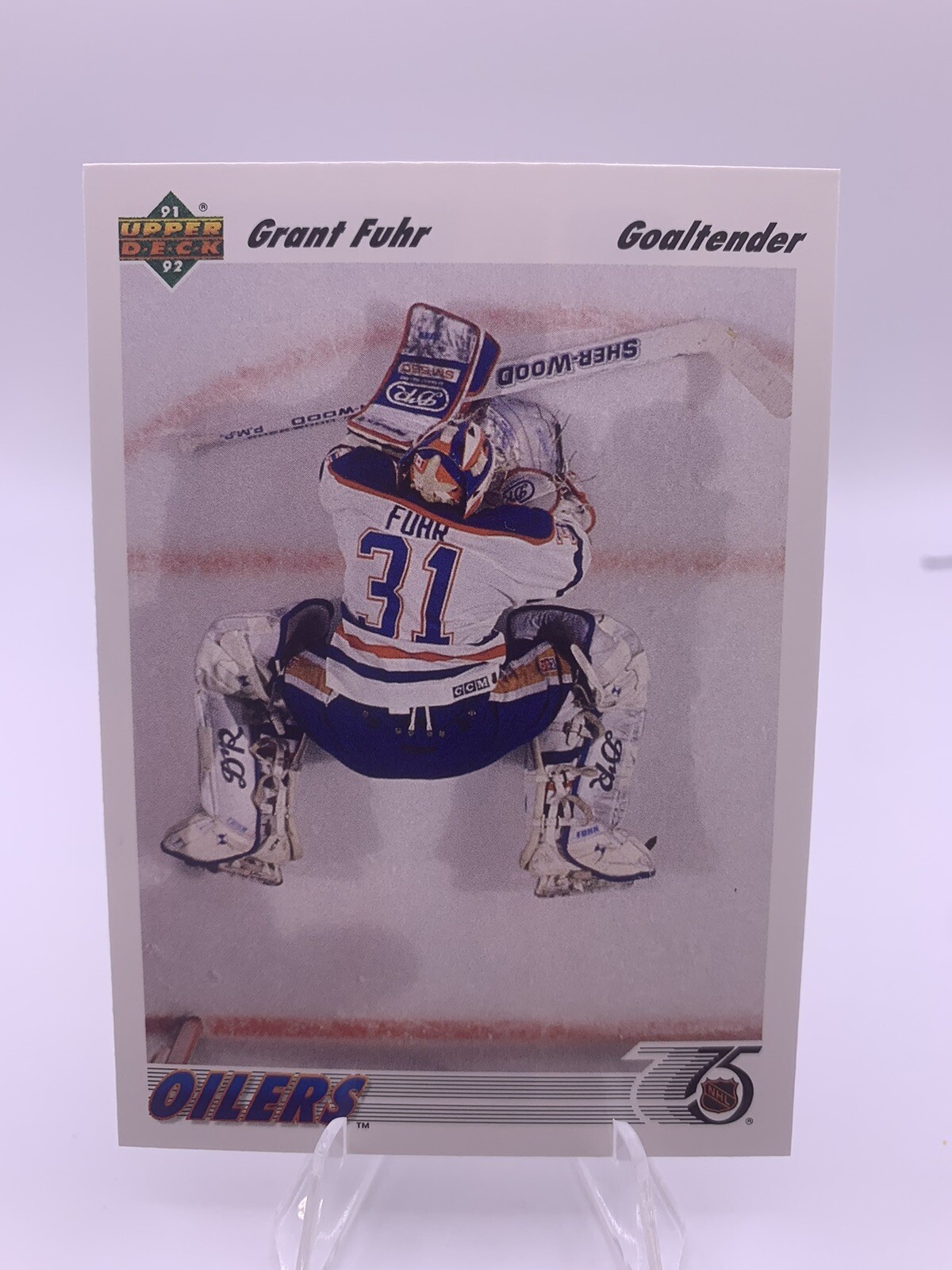 1991-92 Upper Deck #264 Grant Fuhr Edmonton Oilers