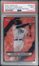 2022 TOPPS 3D SPENCER TORKELSON ROOKIE CLASS MOTION TIGERS #RCM19 RC - PSA 9 🔥