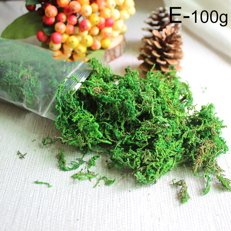 Artificial Fake Moss Plants Simulation Green Plant Patio Micro