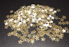 ⭐️ Gold Tiny Glitter Star Confetti ⭐️