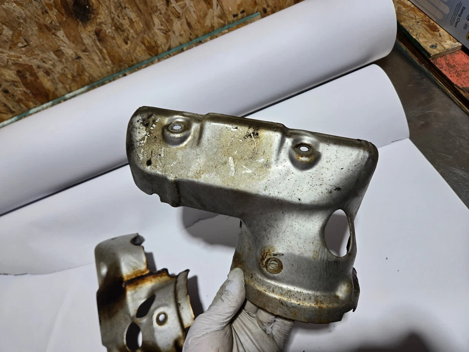 96-97 FORD PROBE II GT GTS 2.5L V6 KLDE COLECTOR ESCAPE MOTOR ESCUDO TÉRMICO CONJUNTO Foto 2 de 4