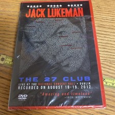 Jack Lukeman The 27 Club DVD9 Live At The National Concert Hall Dublin Aug 2012