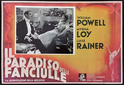 IL PARADISO DELLE FANCIULLE fotobusta poster Powell Loy The Great Ziegfeld AC10